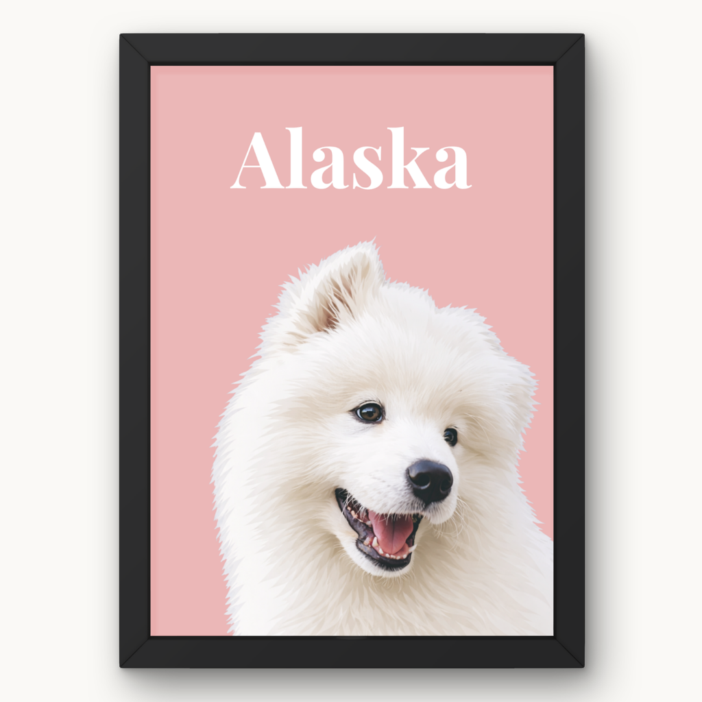 Personalised Classic Dog Portrait Print