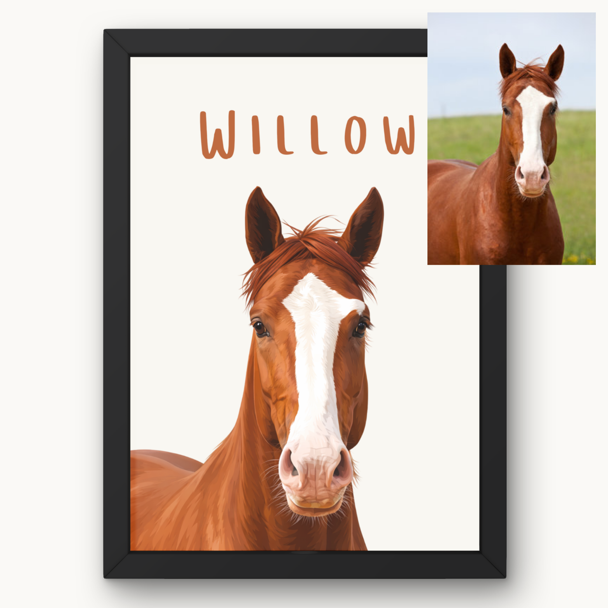 Personalised Classic Pet Portrait (Any Pet)