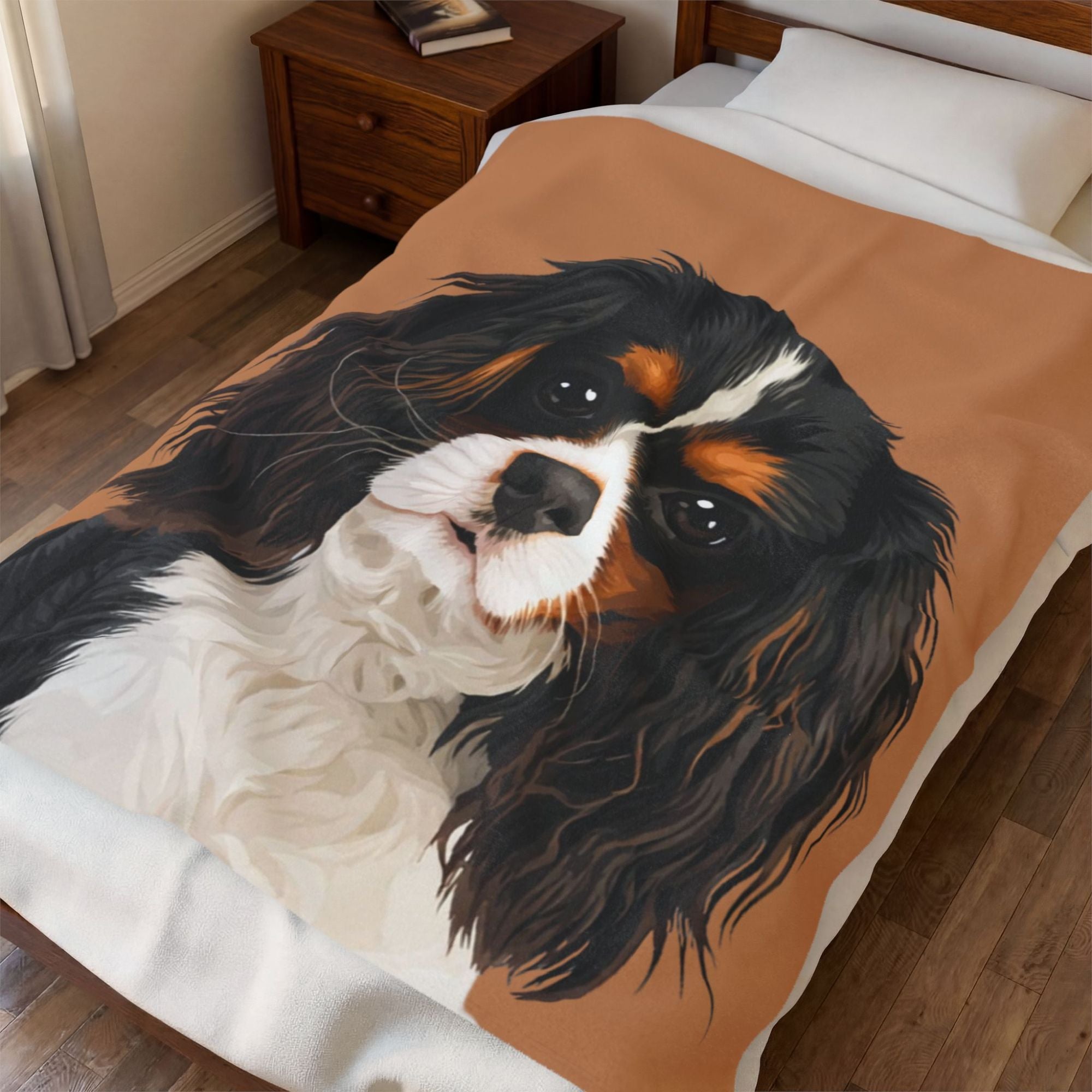 Personalised Pet Portrait Blanket