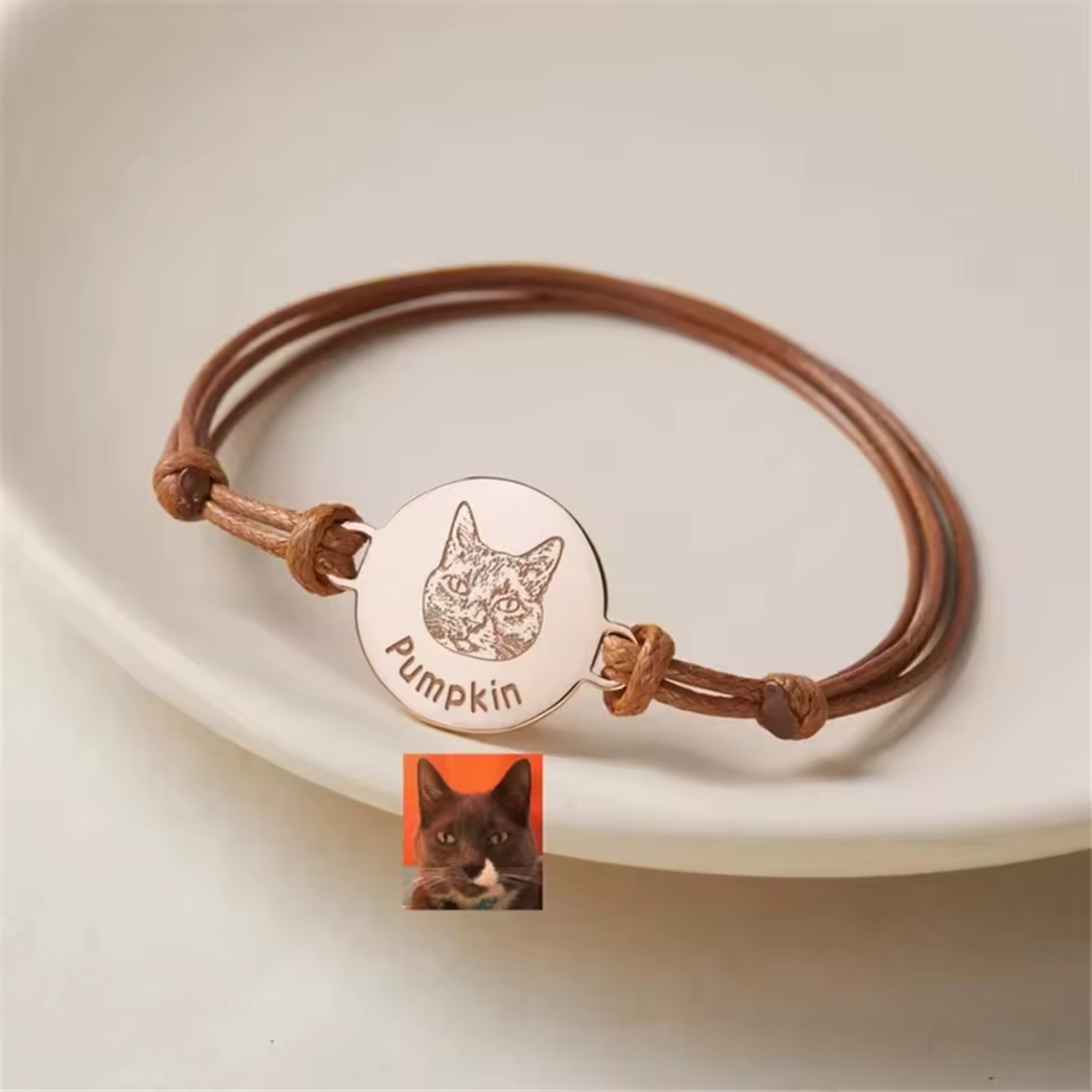 Personalised Pet Rope Bracelet