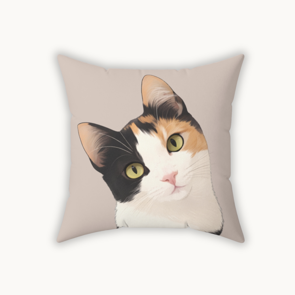 Personalised Pet Portrait Cushion Cover