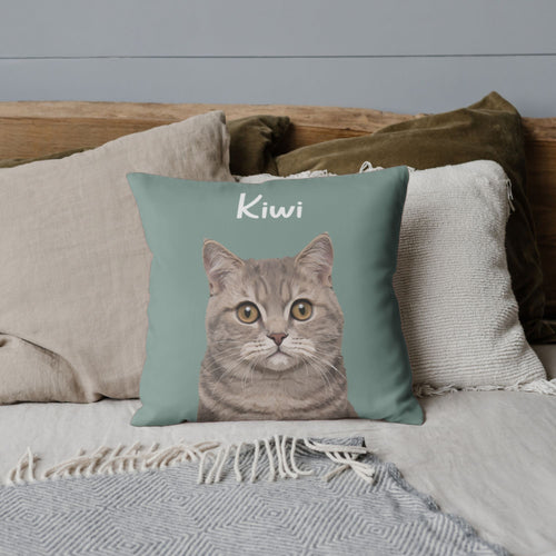 Personalised Pet Portrait Cushion Cover