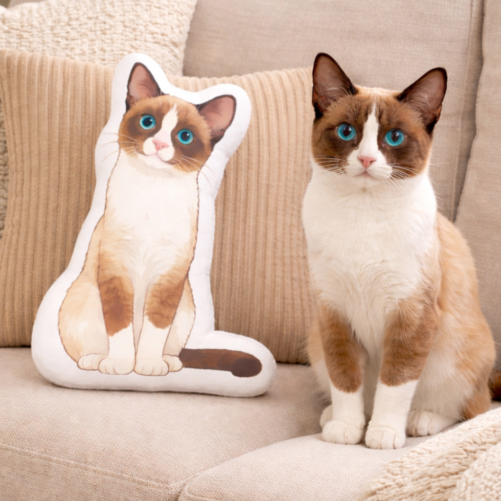 personalised 3d pet cat cushion