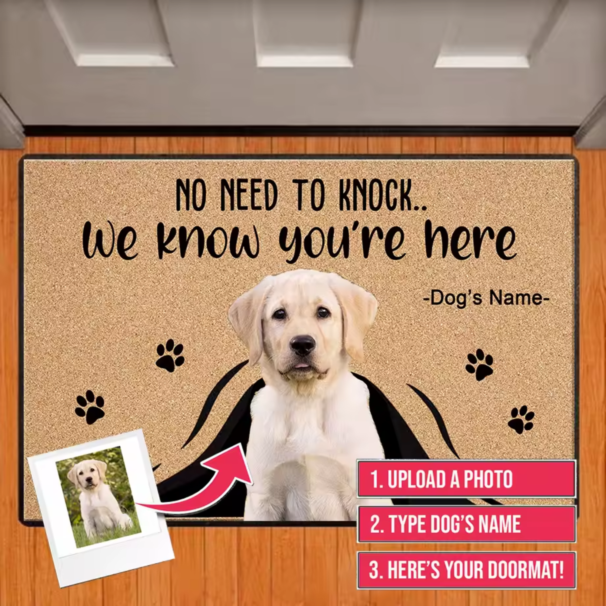 Personalised Pet Welcome Doormat