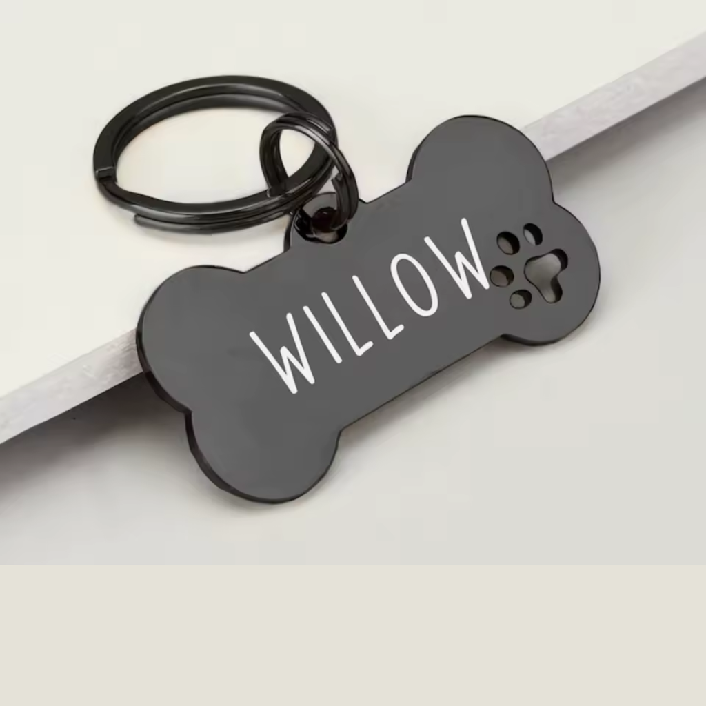 Personalised Bone-Shaped Dog ID Tag