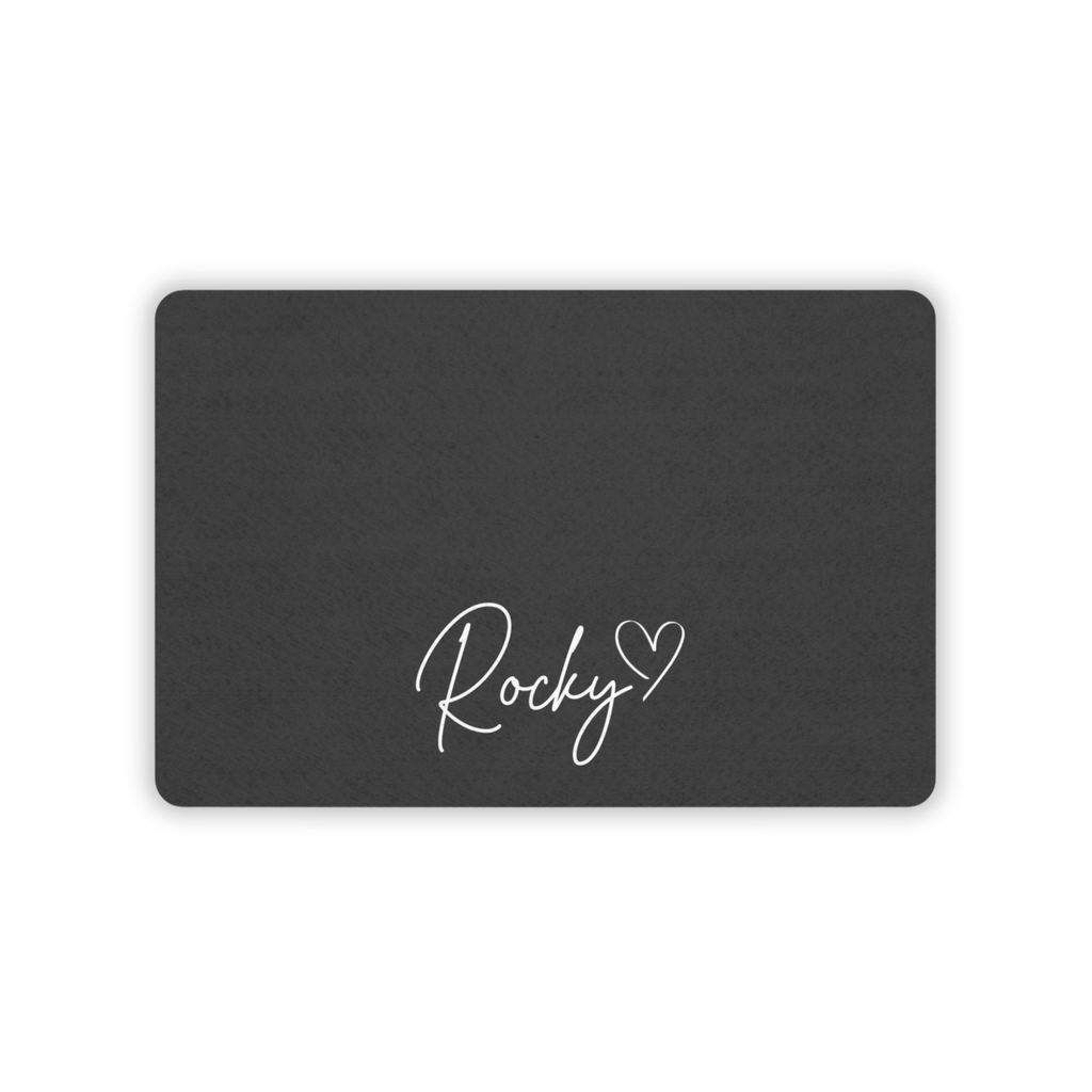 Personalised Pet Name feeding Mat