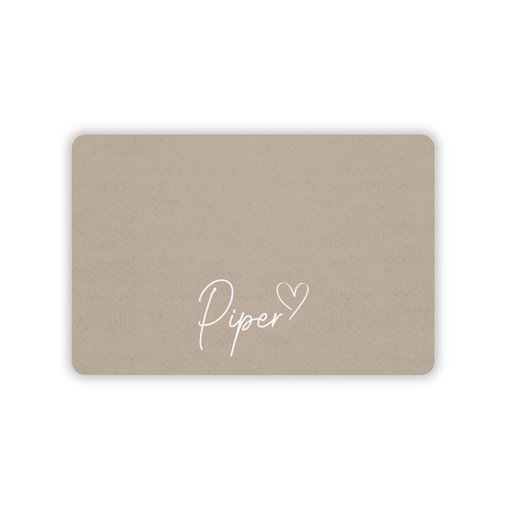 Personalised Pet Name feeding Mat