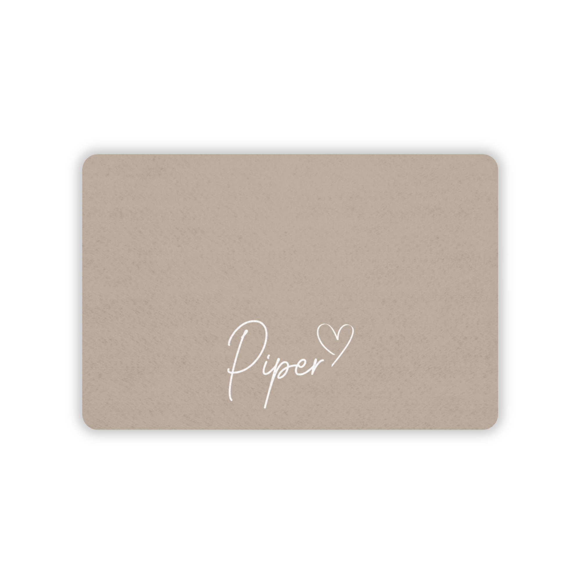 Personalised Pet Name feeding Mat