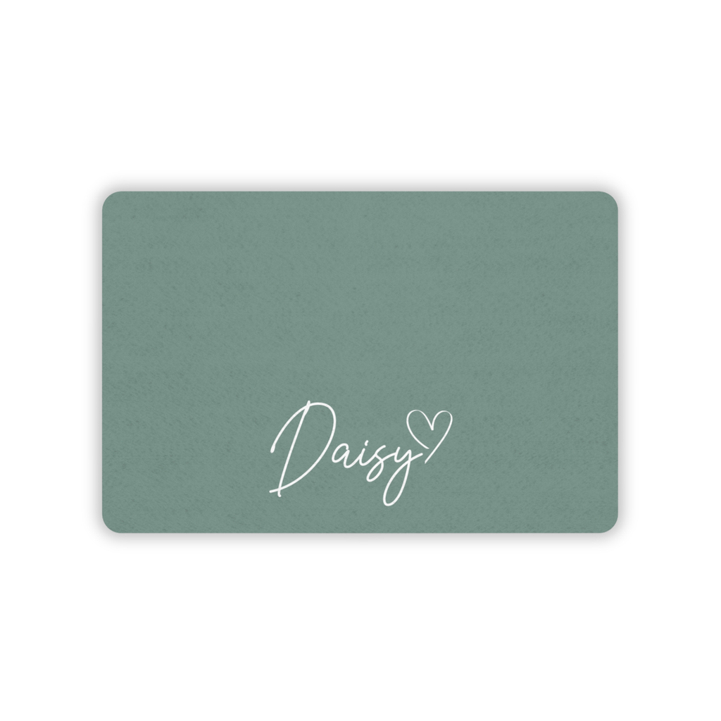 Personalised Pet Name feeding Mat