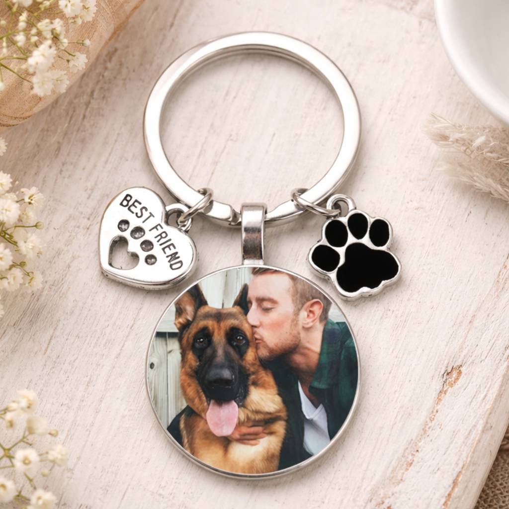 Personalised Pet Photo Keychain