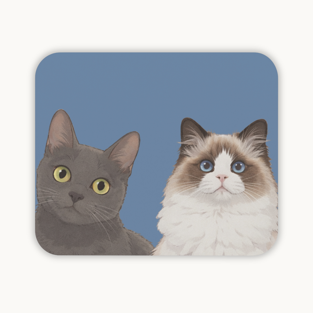 Personalised Pet Portrait Mouse Pad