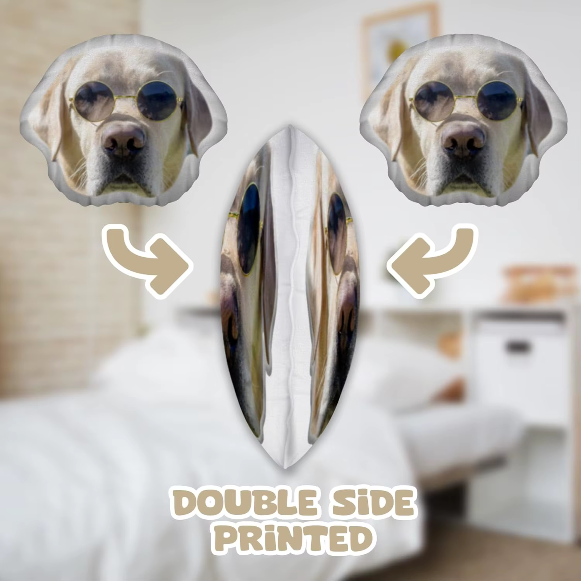 Personalised 3D Pet Cushion
