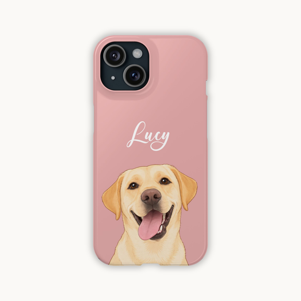Custom Pet Portrait Phone Case