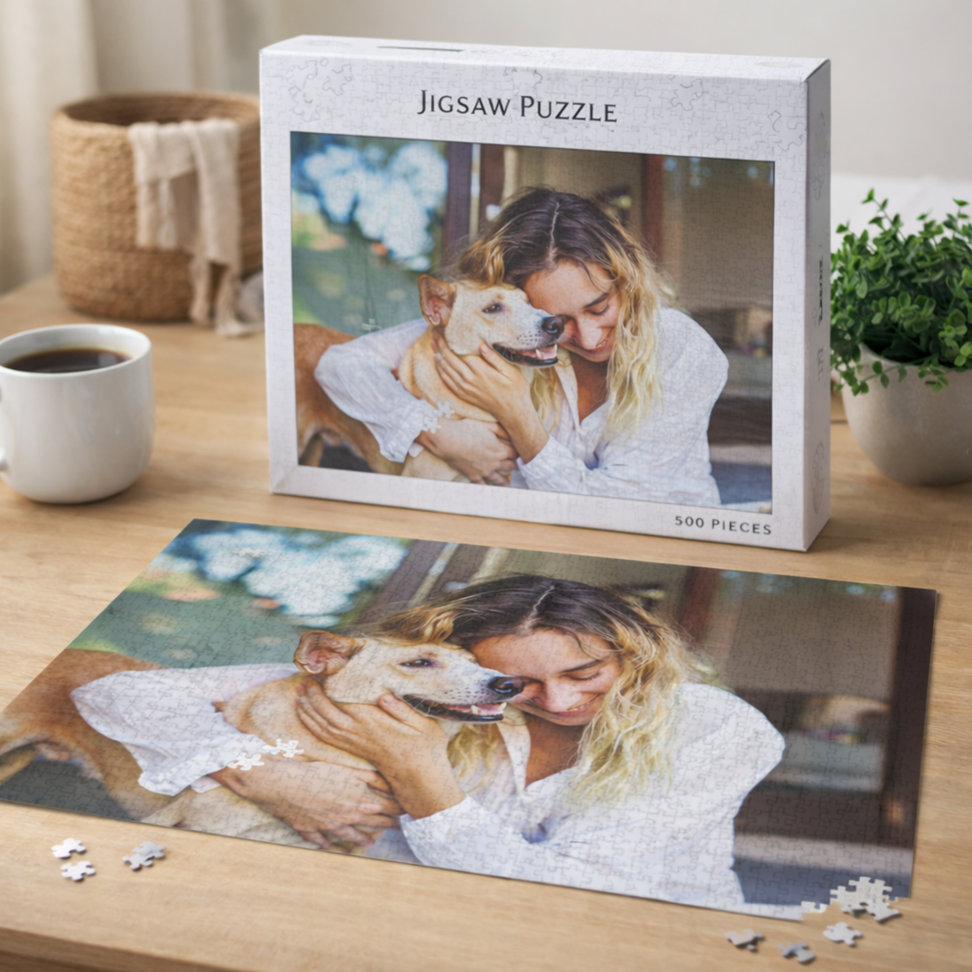 personalised pet jigsaw puzzle