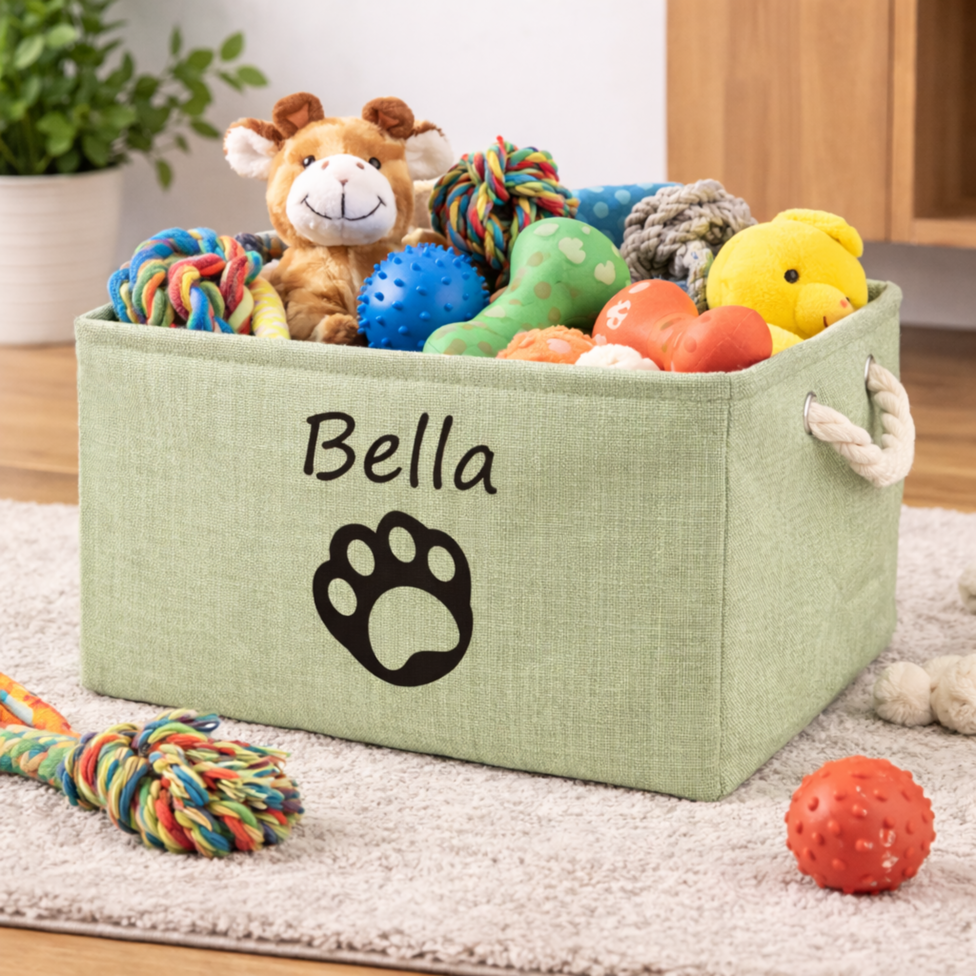 personalised cat toy box